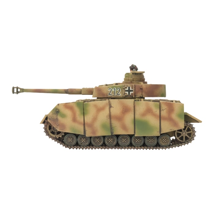 Panzer IV Tank Platoon (Late War x5 Tanks Plastic)
