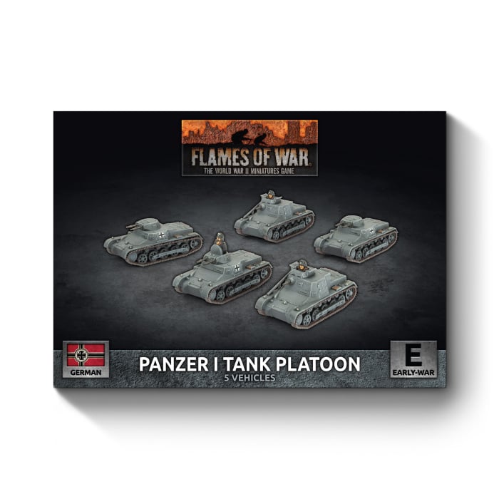 Panzer I Platoon (x5 Plastic)