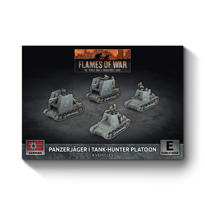 Panzerjager I Anti-tank Platoon (x4 Plastic)