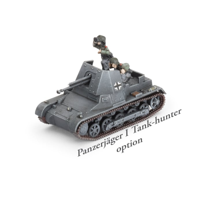 Panzerjager I Anti-tank Platoon (x4 Plastic)