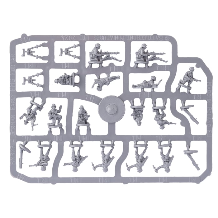 HMG and Mortar Platoons (Early, Plastic)