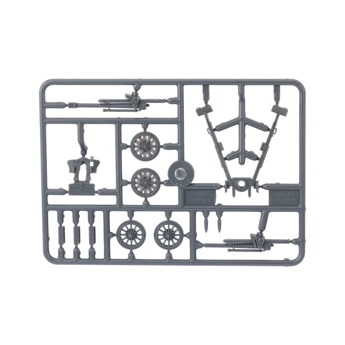 10.5cm Artillery Battery (Early) (x4 guns Plastic)