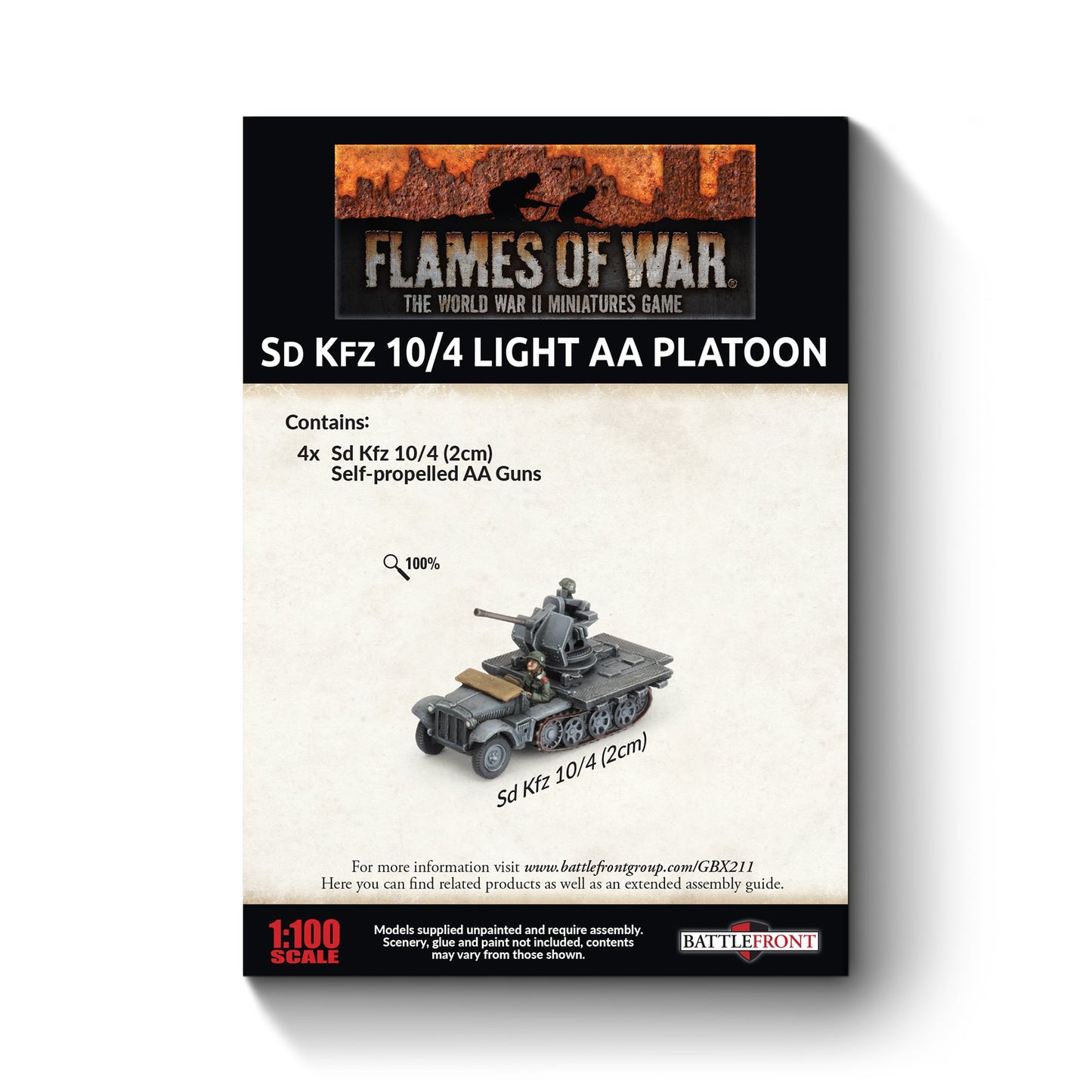 Sd Kfz 10/4 (2cm) Light AA Platoon