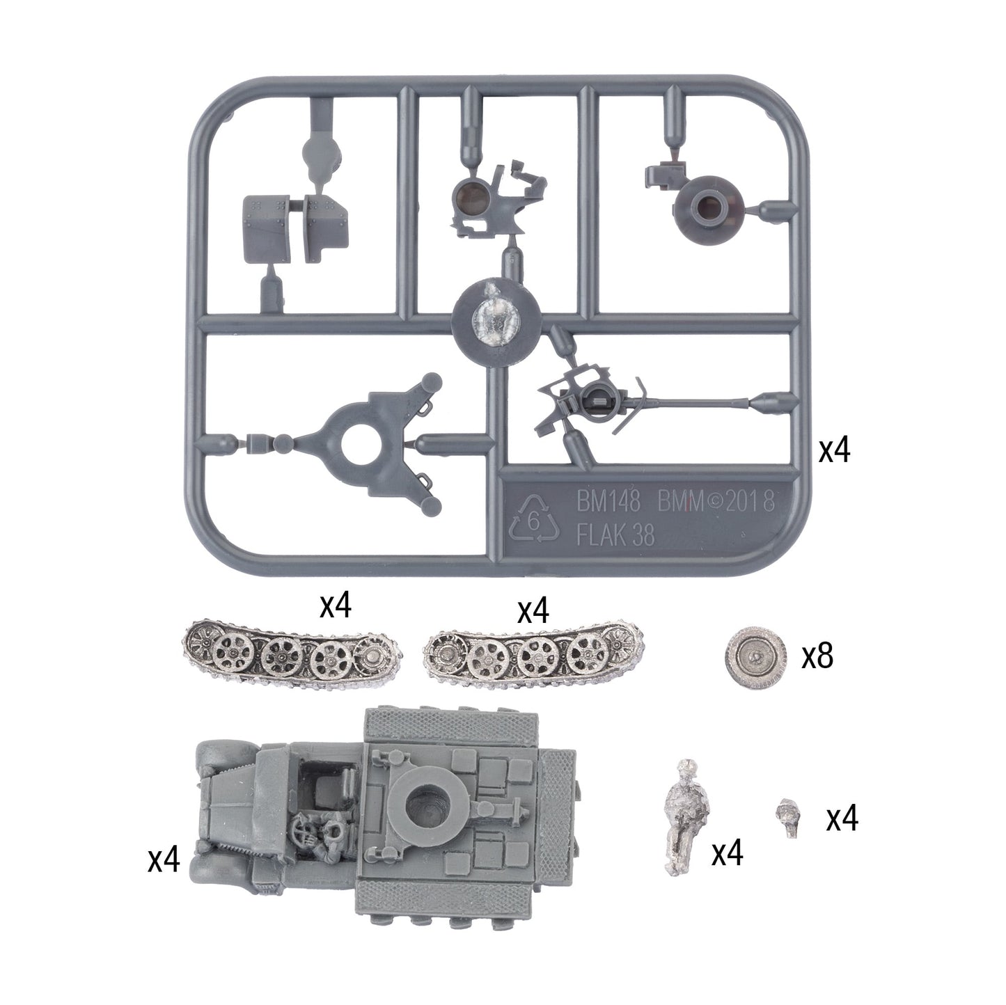 Sd Kfz 10/4 (2cm) Light AA Platoon