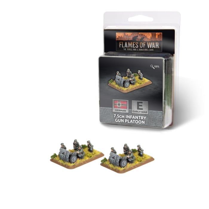 7.5cm Infantry Gun Platoon (x2 Guns)