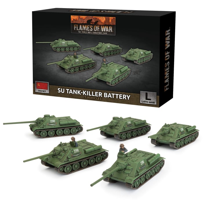SU Tank-killer Battery (Late War x4 Tanks)