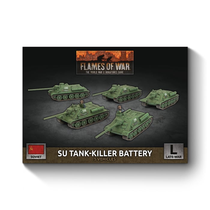 SU Tank-killer Battery (Late War x4 Tanks)