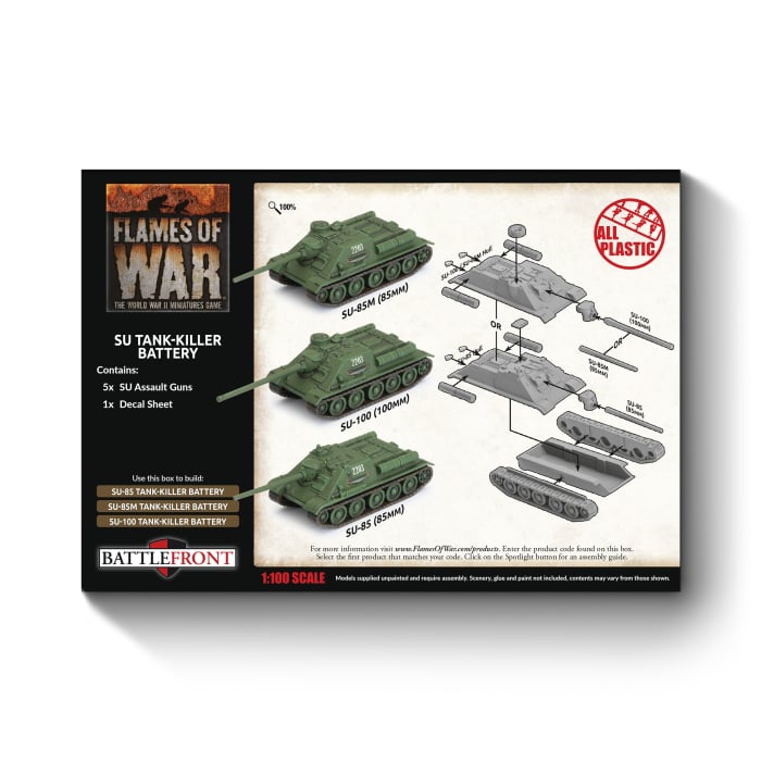SU Tank-killer Battery (Late War x4 Tanks)