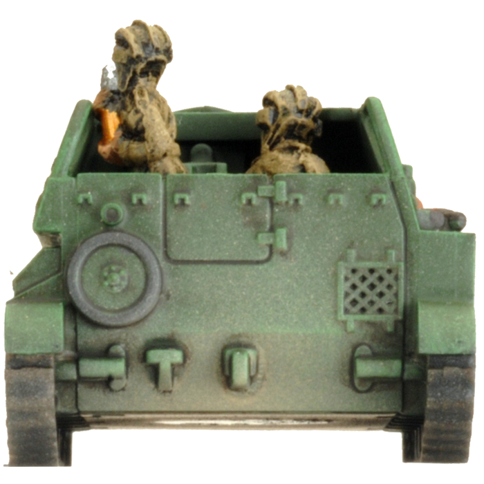 SU-76 Light SP Battery (Late War x5 Tanks Plastic)