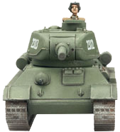 T-34 Tank Company (Late War x5 Tanks Plastic)