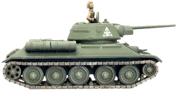 T-34 Tank Company (Late War x5 Tanks Plastic)