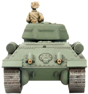 T-34 Tank Company (Late War x5 Tanks Plastic)