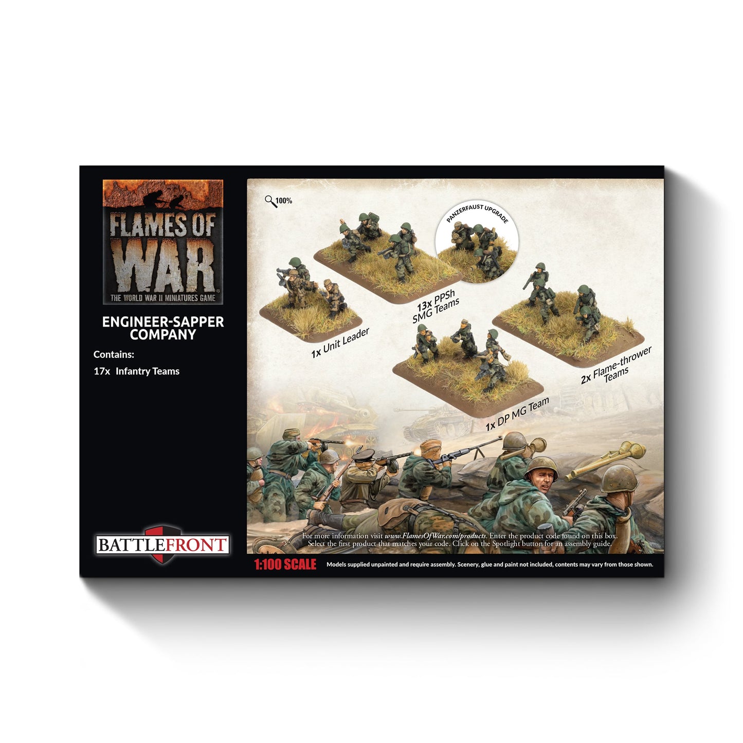 Engineer-Sapper Company (Late War x67 Figures Plastic)