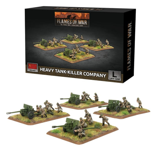 Heavy Tank-Killer Company (Late War x4 Guns Plastic)