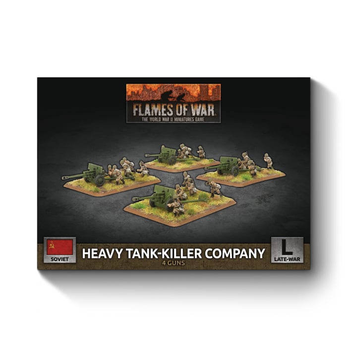 Heavy Tank-Killer Company (Late War x4 Guns Plastic)