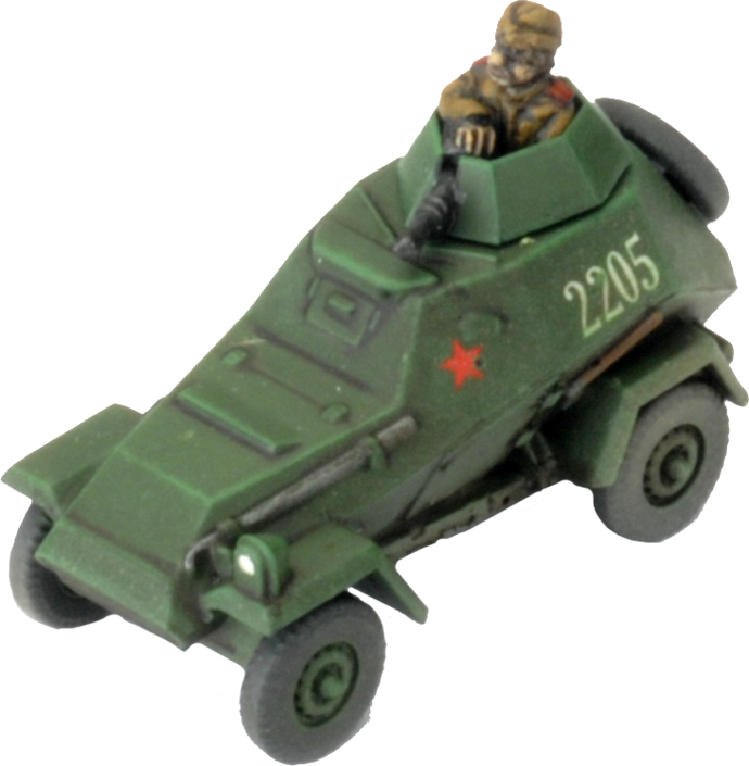 BA-64 Armoured Car Platoon (Late War x4 Tanks Plastic)