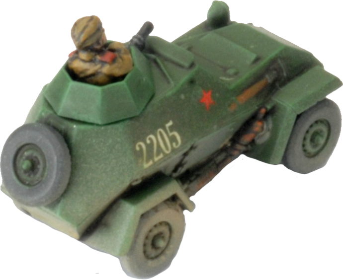 BA-64 Armoured Car Platoon (Late War x4 Tanks Plastic)