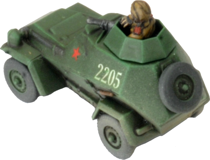 BA-64 Armoured Car Platoon (Late War x4 Tanks Plastic)