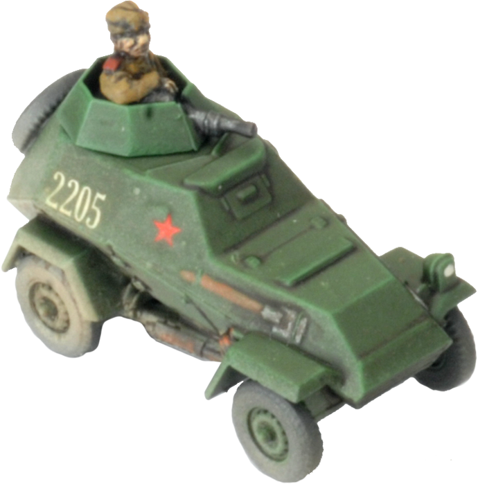BA-64 Armoured Car Platoon (Late War x4 Tanks Plastic)