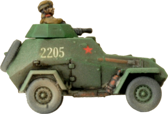BA-64 Armoured Car Platoon (Late War x4 Tanks Plastic)