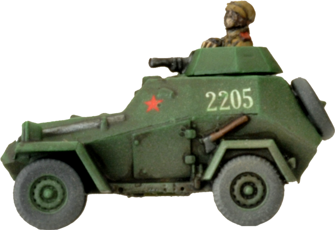 BA-64 Armoured Car Platoon (Late War x4 Tanks Plastic)
