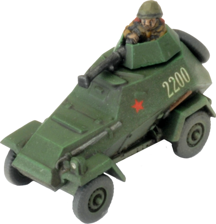 BA-64 Armoured Car Platoon (Late War x4 Tanks Plastic)