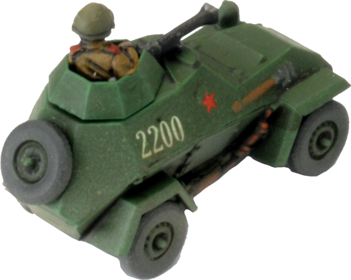 BA-64 Armoured Car Platoon (Late War x4 Tanks Plastic)