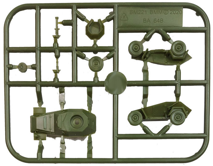 BA-64 Armoured Car Platoon (Late War x4 Tanks Plastic)