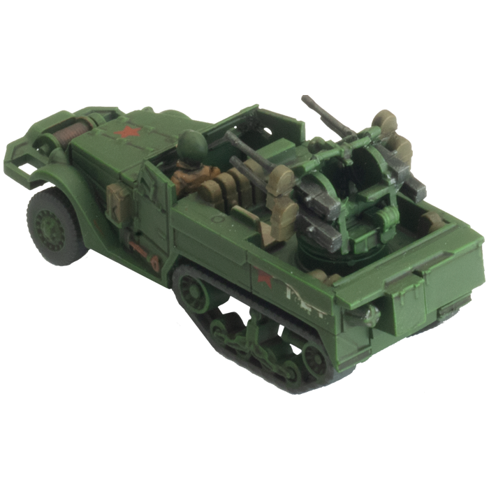 ZSU M17 Anti-Aircraft Platoon (Late War x3 Tanks Plastic)