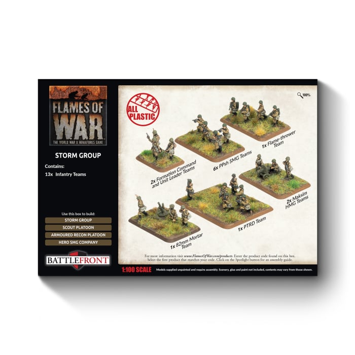 Storm Group (Late War x50 Figures Plastic)