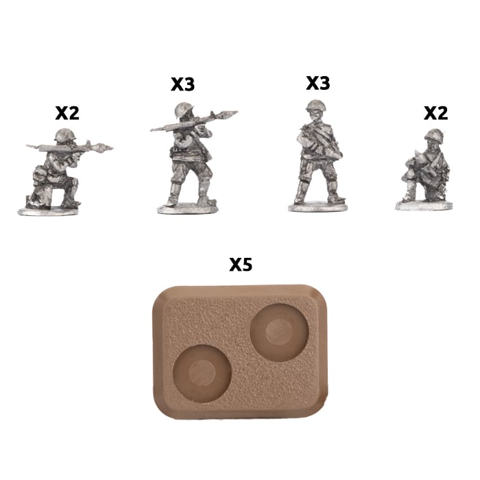RPG-1 Anti-tank Teams (x10 Figures)
