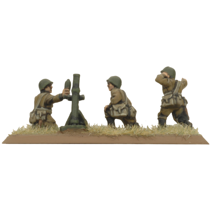82mm And 120mm Mortar Company (Mid War x6 Guns Plastic)