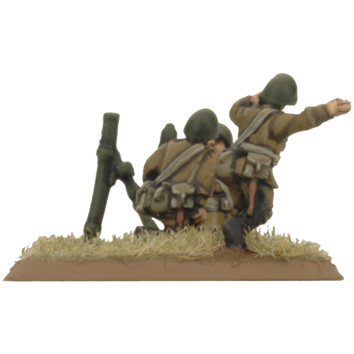 82mm And 120mm Mortar Company (Mid War x6 Guns Plastic)