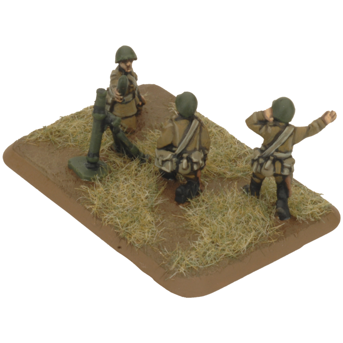 82mm And 120mm Mortar Company (Mid War x6 Guns Plastic)