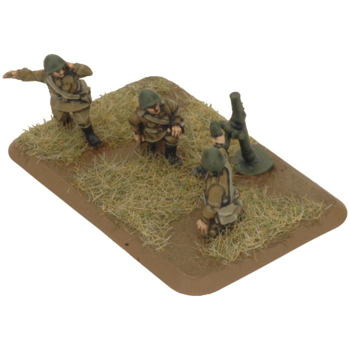 82mm And 120mm Mortar Company (Mid War x6 Guns Plastic)