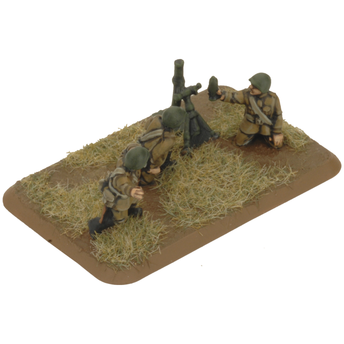82mm And 120mm Mortar Company (Mid War x6 Guns Plastic)