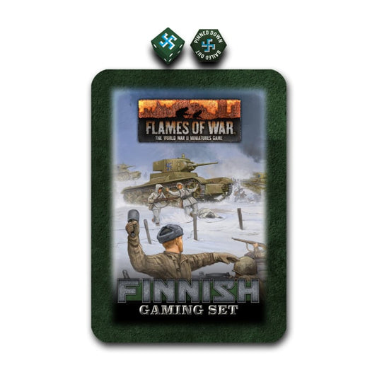 Finnish Gaming Set (x20 Tokens, x2 Objectives, x16 Dice)