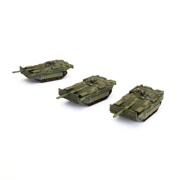 Strv 103 S-tank Platoon (x3 Plastic)