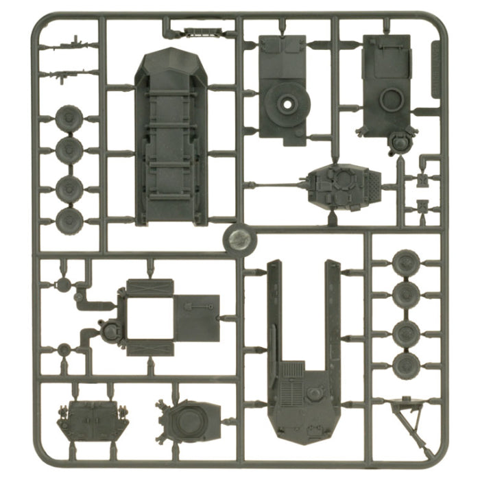 LAV Platoon (WWIII x5 Tanks Plastic)