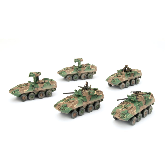 LAV Platoon (WWIII x5 Tanks Plastic)