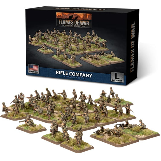 Rifle Company (Late War) - Plastic
