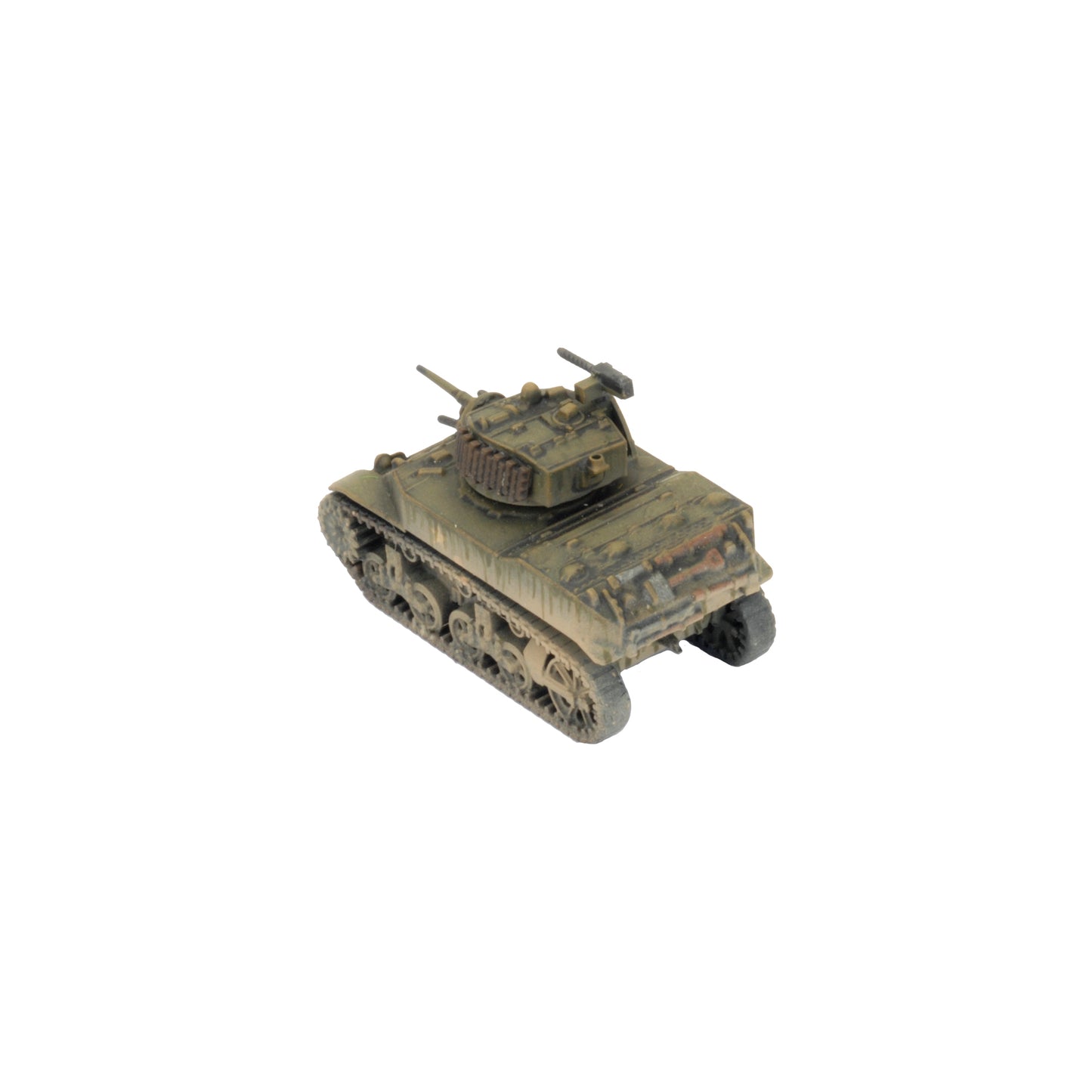 M5 Stuart Light Tank Platoon (Late War x5 Tanks Plastic)Contains five M5 Stuart tanks