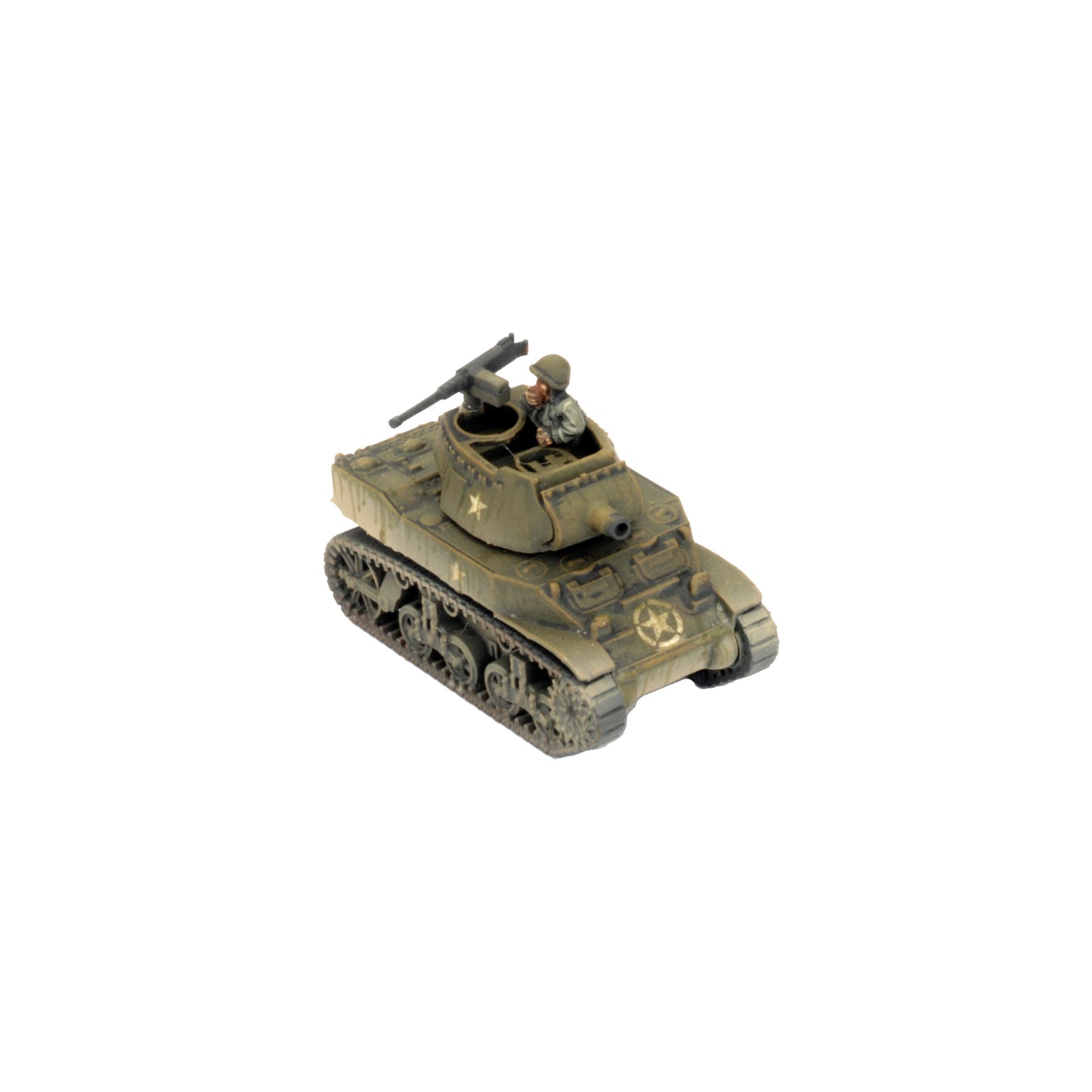 M5 Stuart Light Tank Platoon (Late War x5 Tanks Plastic)Contains five M5 Stuart tanks
