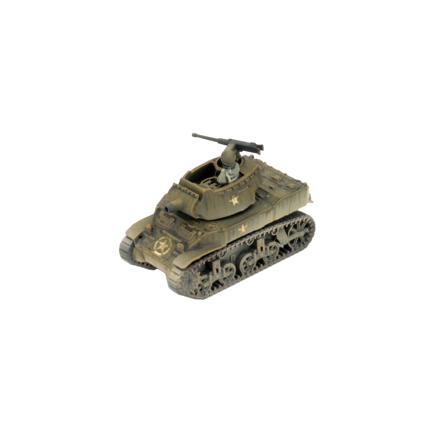 M5 Stuart Light Tank Platoon (Late War x5 Tanks Plastic)Contains five M5 Stuart tanks