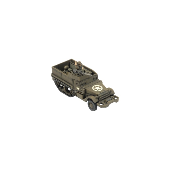 M3 Halftrack Transport Platoon (Late War x4 Tanks Plastic)