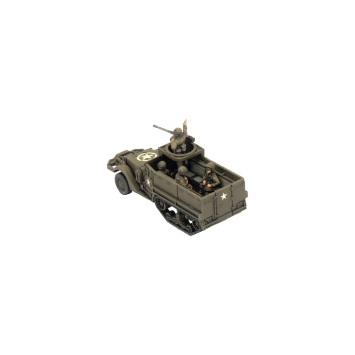 M3 Halftrack Transport Platoon (Late War x4 Tanks Plastic)