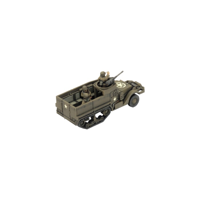M3 Halftrack Transport Platoon (Late War x4 Tanks Plastic)