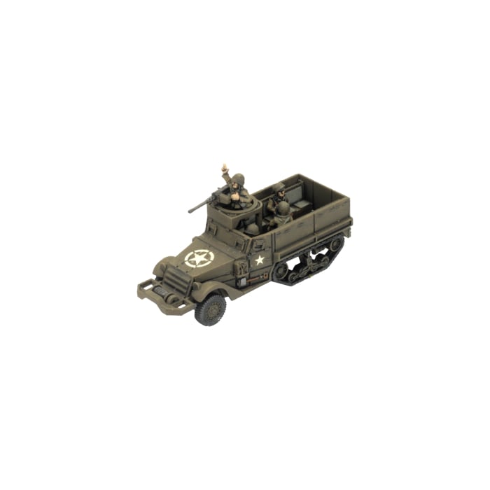 M3 Halftrack Transport Platoon (Late War x4 Tanks Plastic)