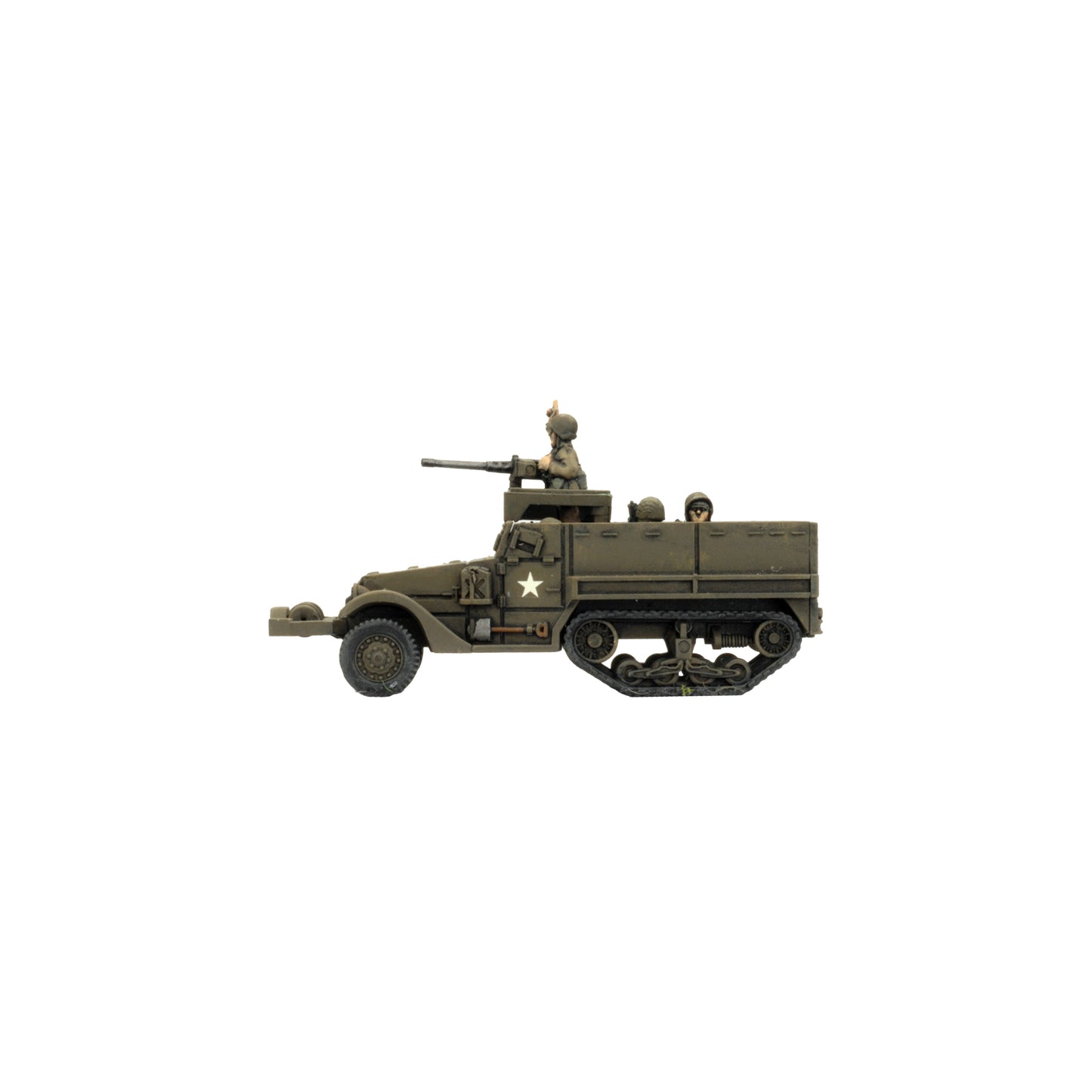 M3 Halftrack Transport Platoon (Late War x4 Tanks Plastic)
