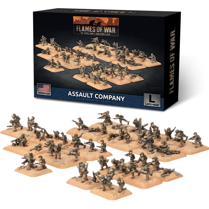Assault Company (Late War x88 Figures)